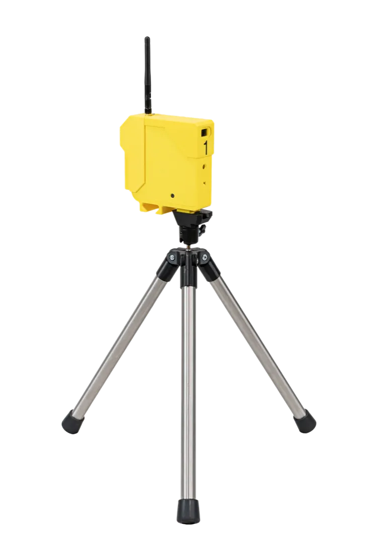 DST-Lichtschranke auf Stativ
