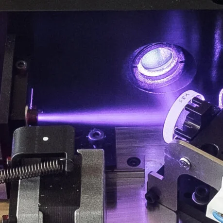 Optics system and laser beam